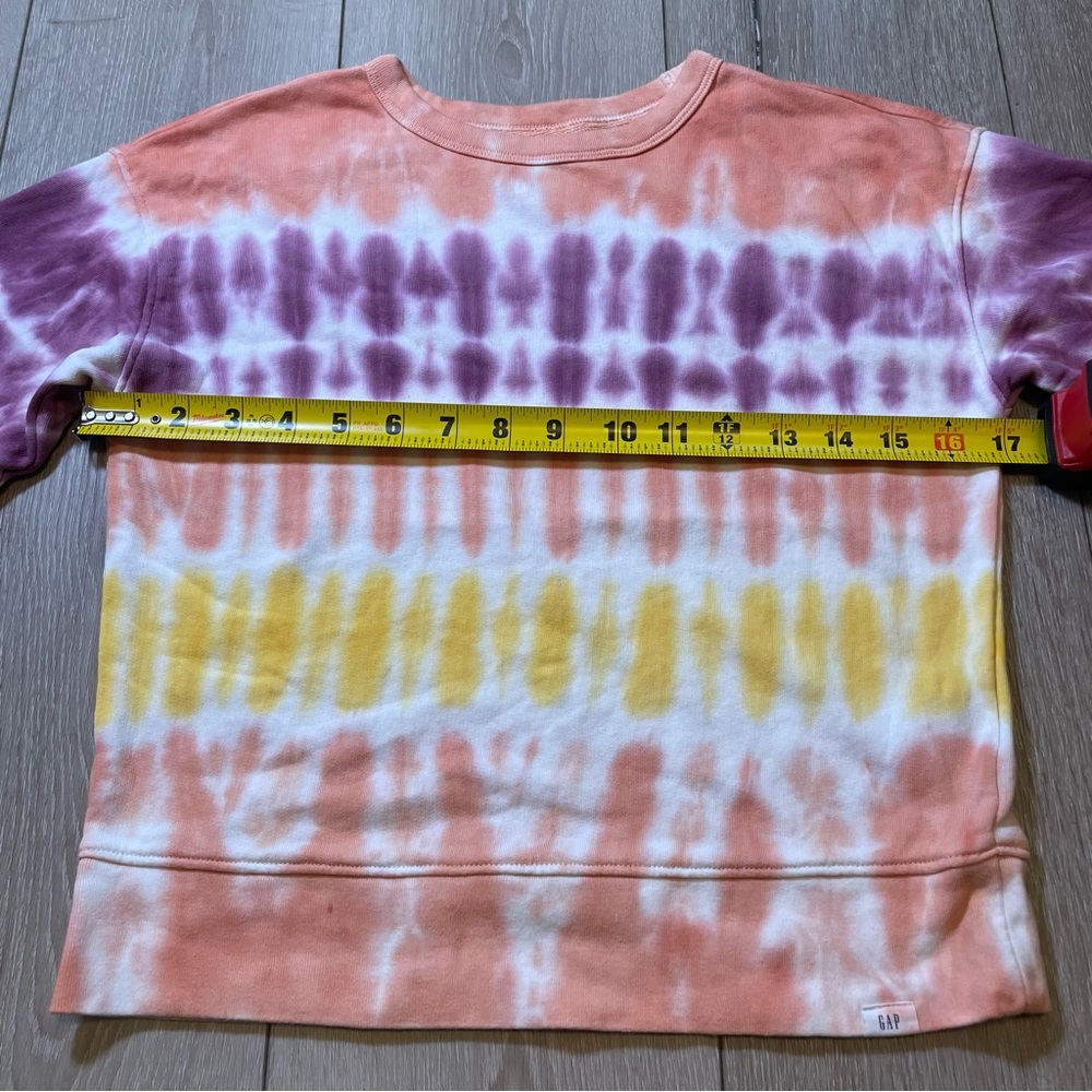 GAP Kids Tie Dye Crewneck Sweatshirt S (6-7)‎ - Picture 8 of 8